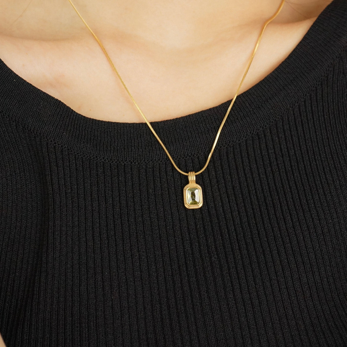 Aitana Emerald Necklace
