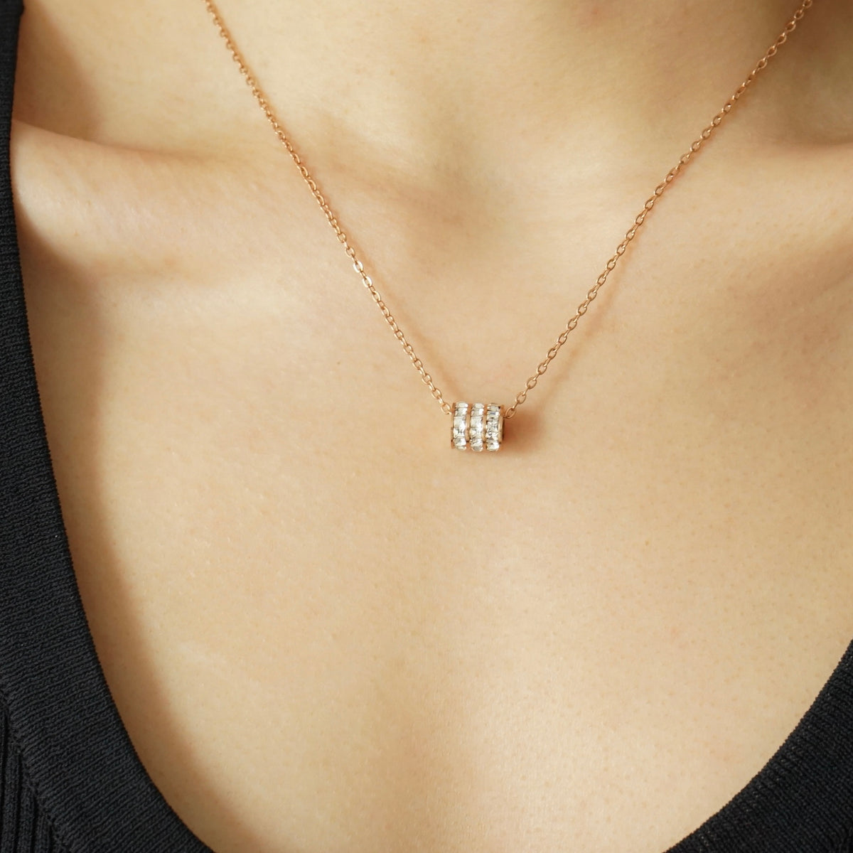 Kinsley Necklace (Rose Gold)