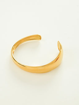 Malani Open Cuff Bangle (Gold)