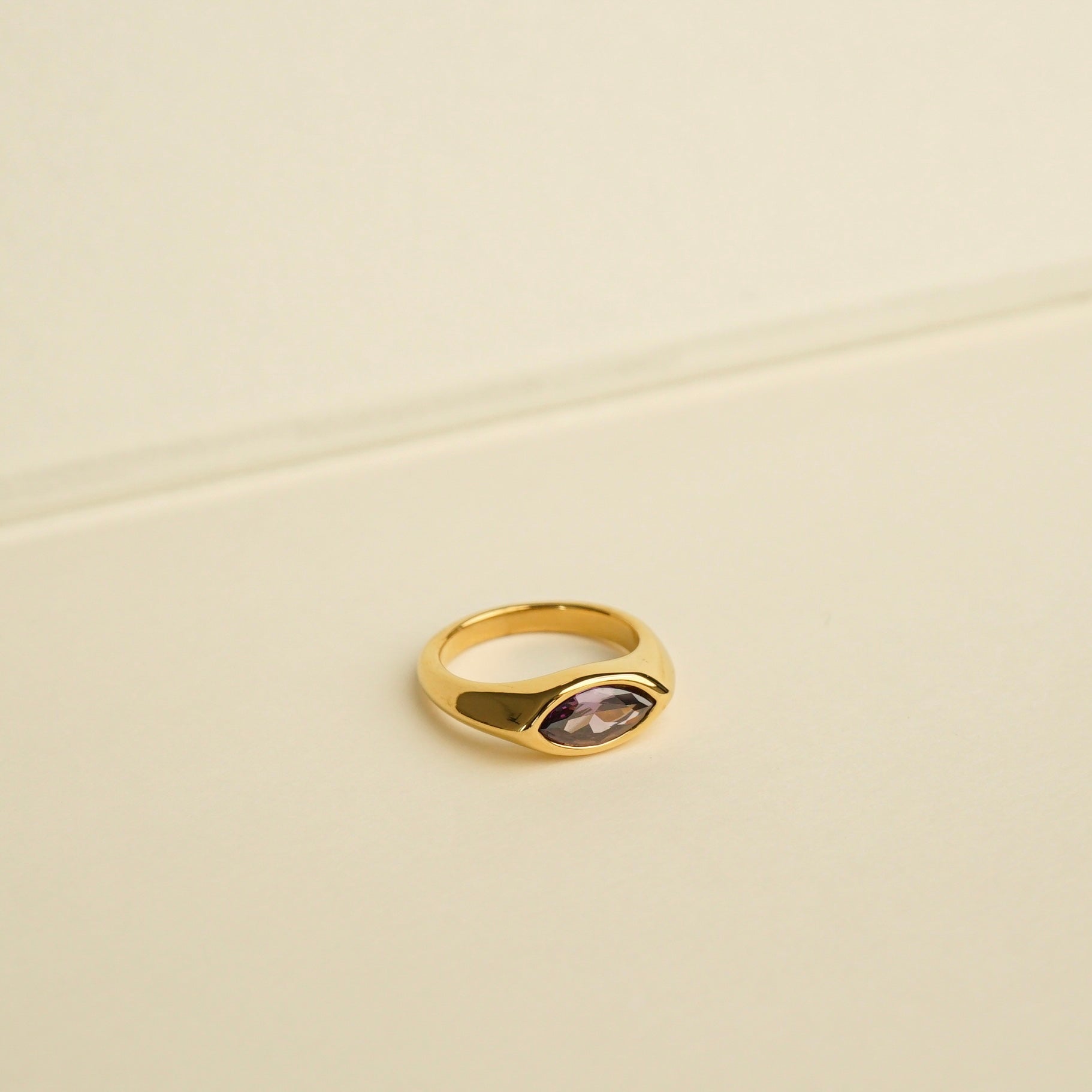 Harlem Marquise Ring (Purple)