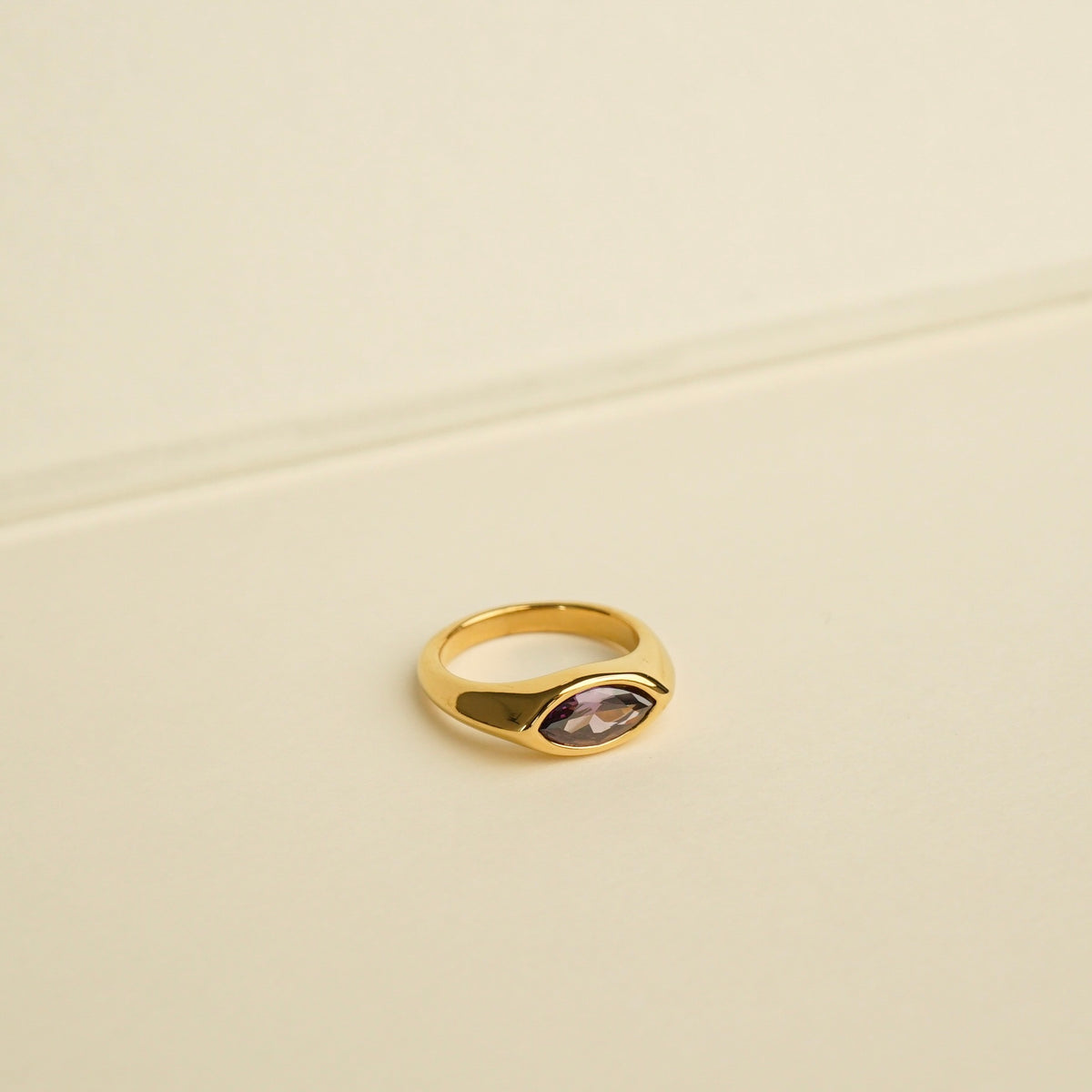Harlem Marquise Ring (Purple)