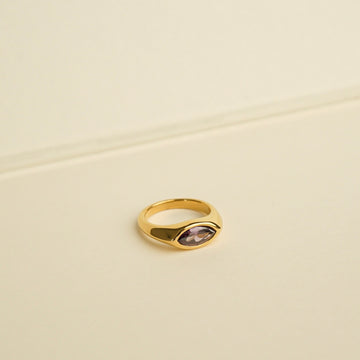 Harlem Marquise Ring (Purple)