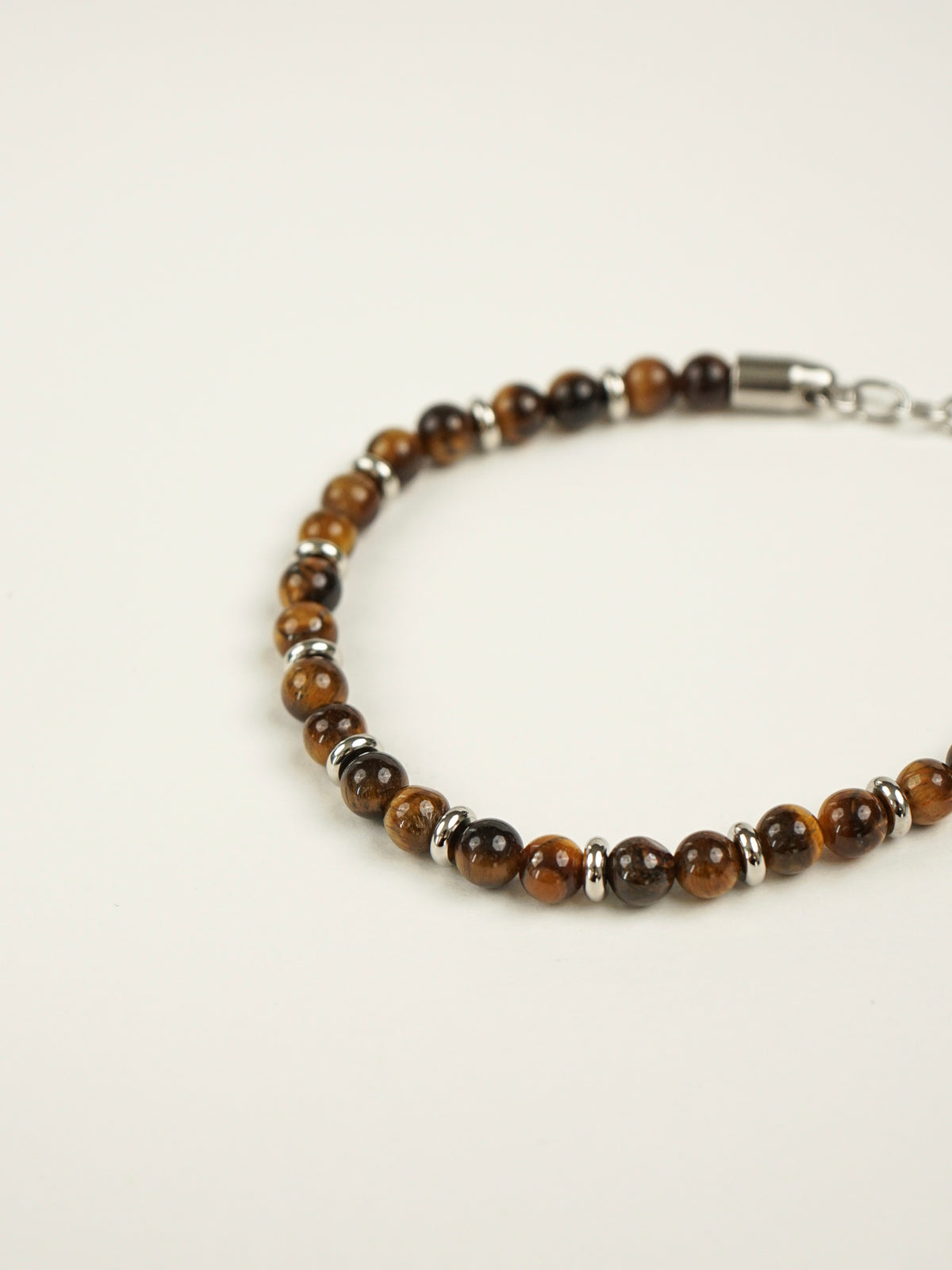 Elias Tiger's Eye Beaded Bracelet