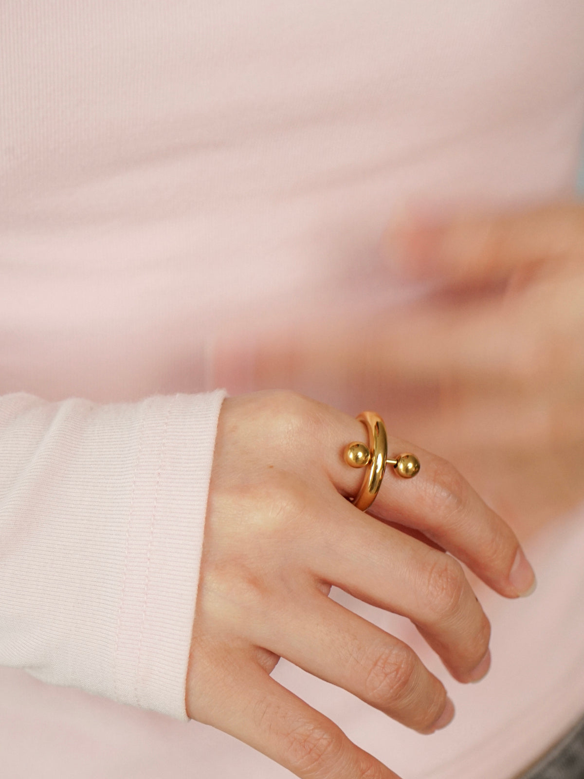 Keziah Dumbbell Ring