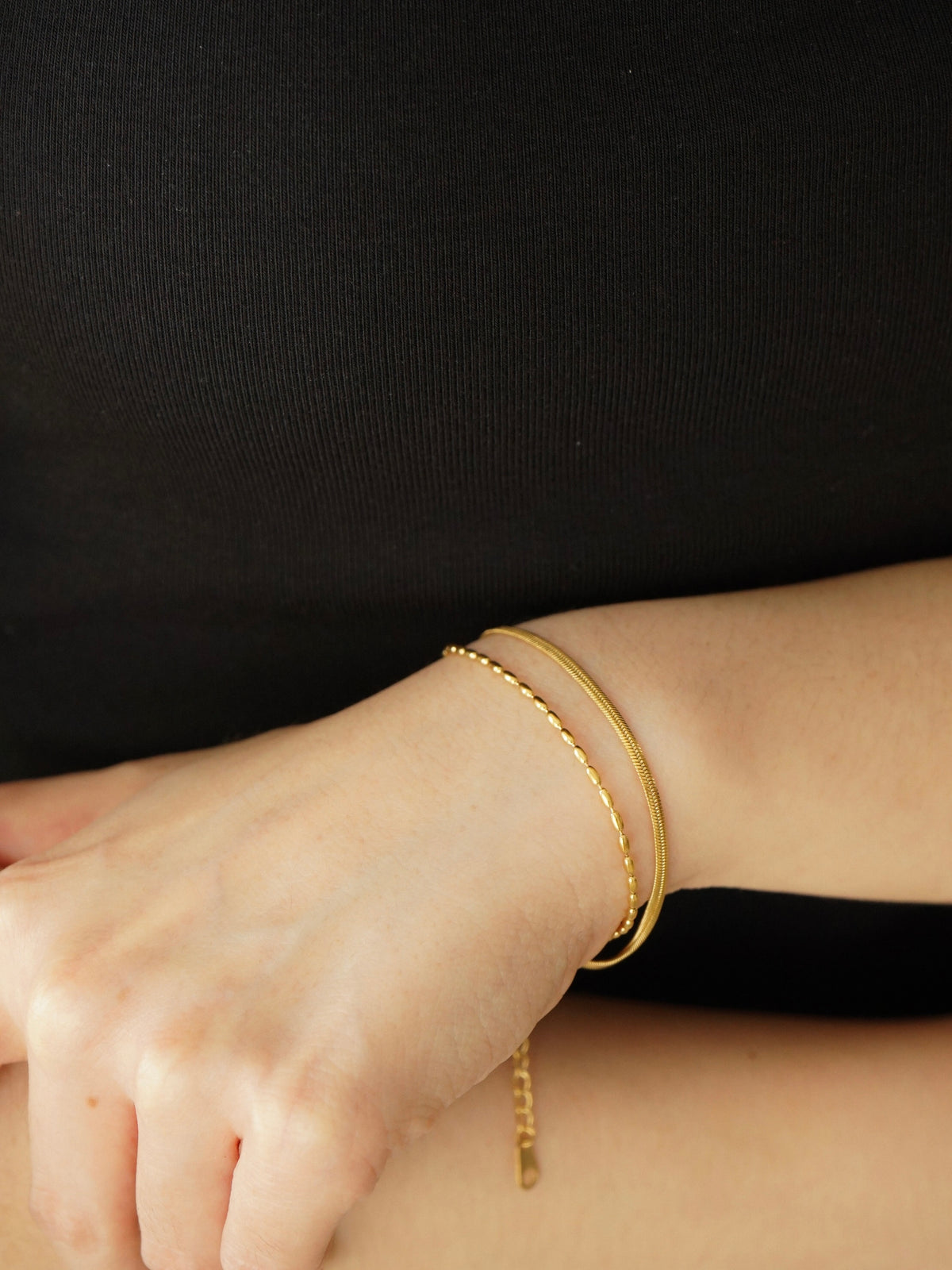 Lila Layered Bracelet (Gold)