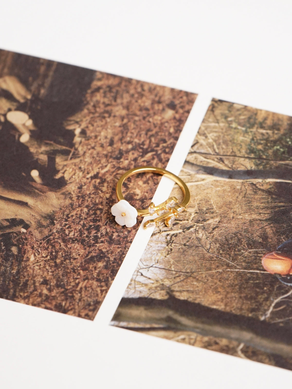 Betty Flower Adjustable Ring