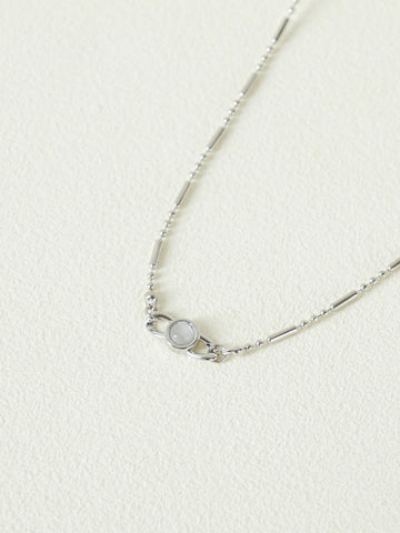 Braelyn Slider Necklace (Silver)