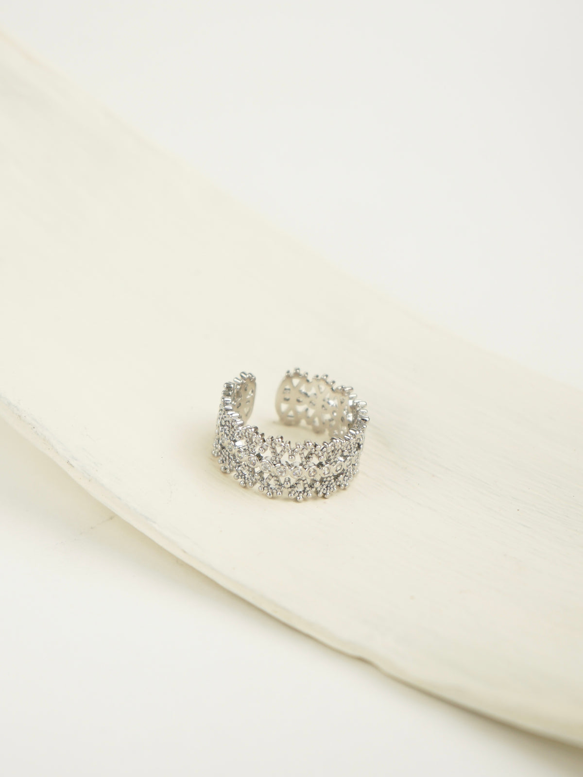 Ensley Lace Adjustable Ring