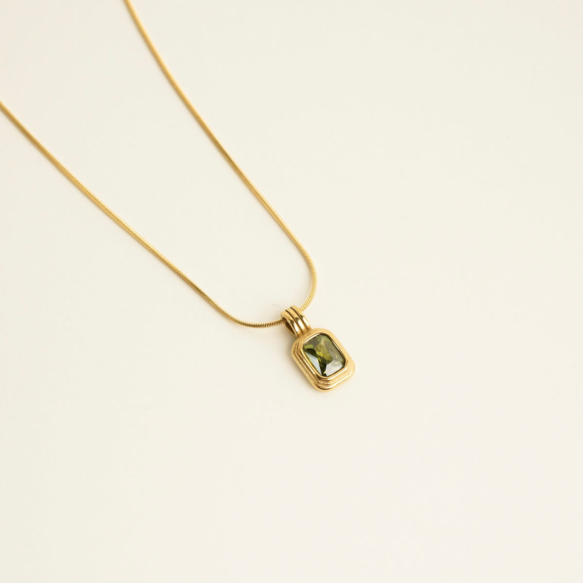 Aitana Emerald Necklace