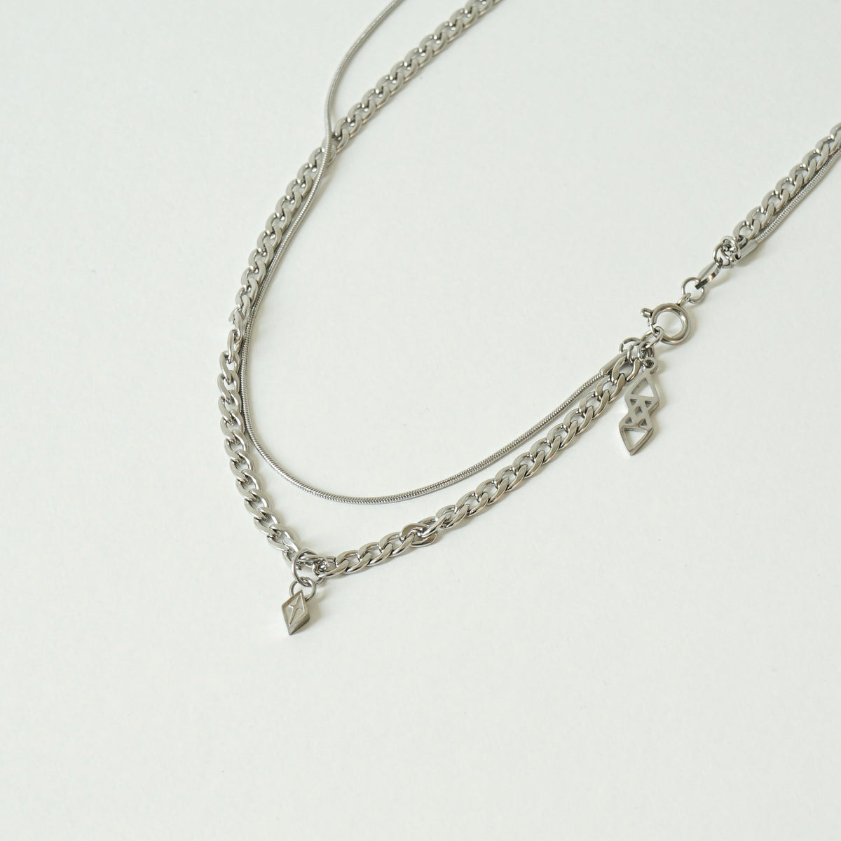 Yves Layered Chain Necklace