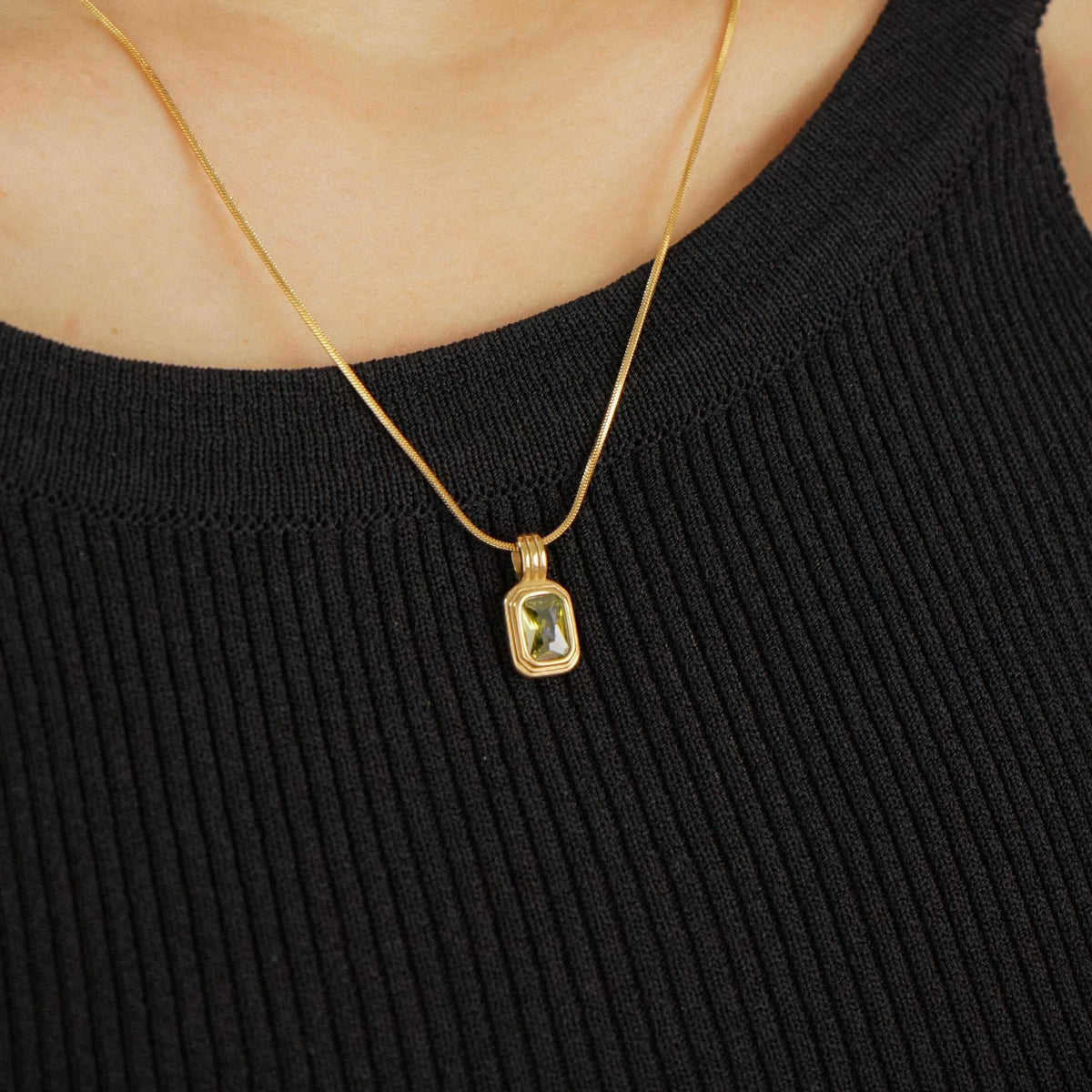 Aitana Emerald Necklace