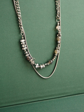 Henry Beaded Layered Necklace