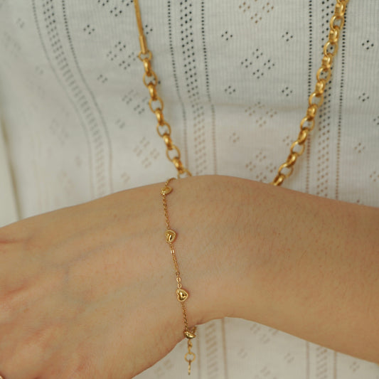 Giana Tiny Heart Bracelet