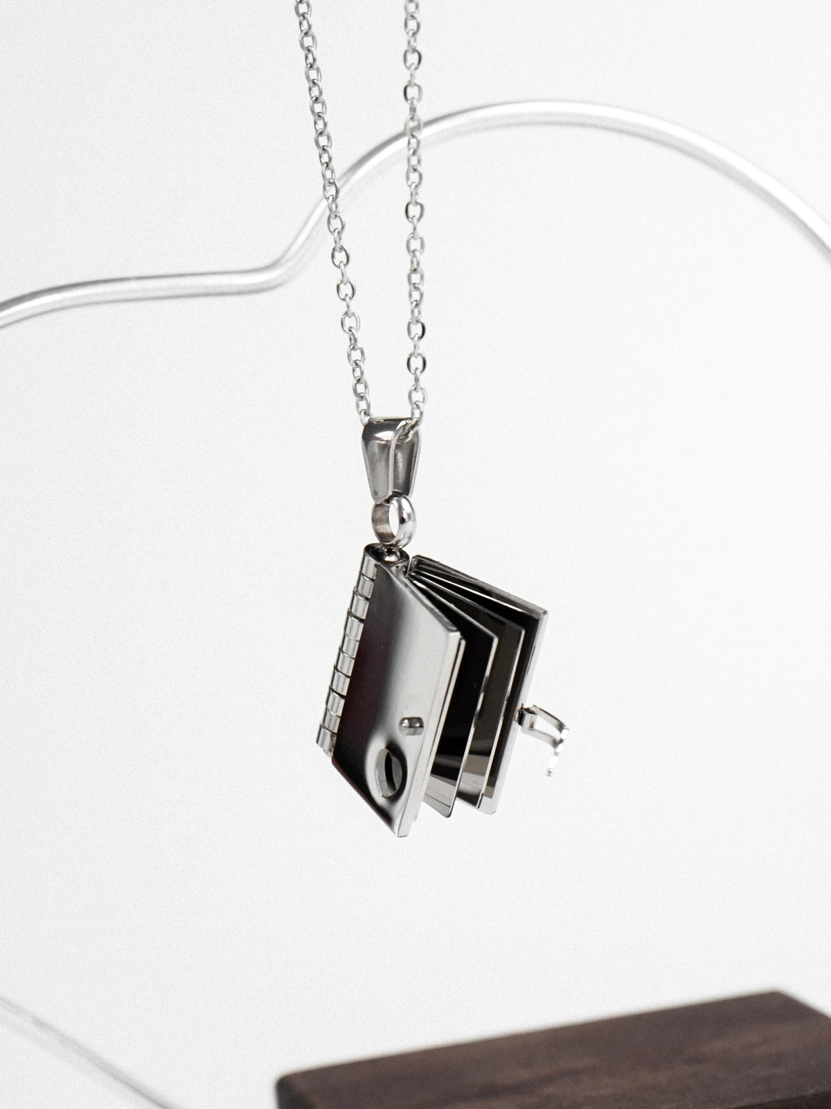 The Beloved Chapter Necklace (Silver)