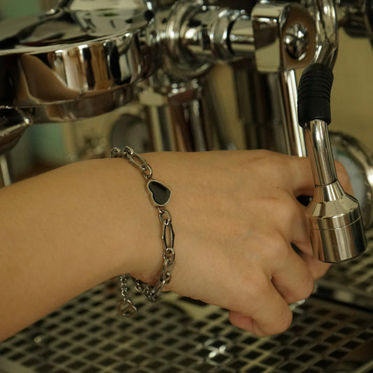 Irie Heart Chain Bracelet (Silver)