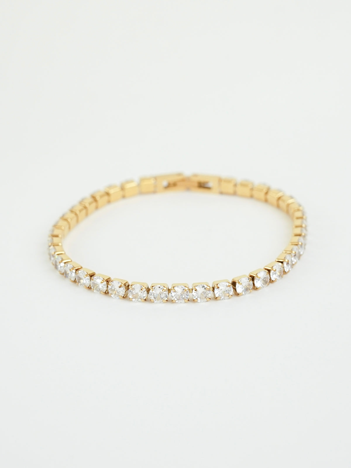 Tennis Bracelet Bold (Gold)