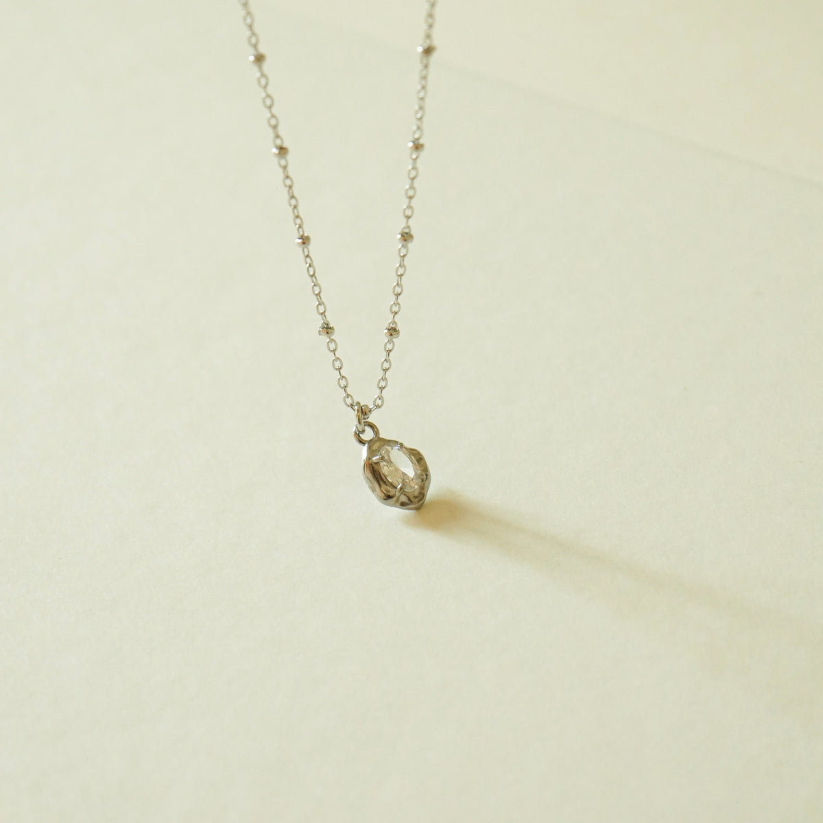 Sylvia Lava Necklace (Silver)