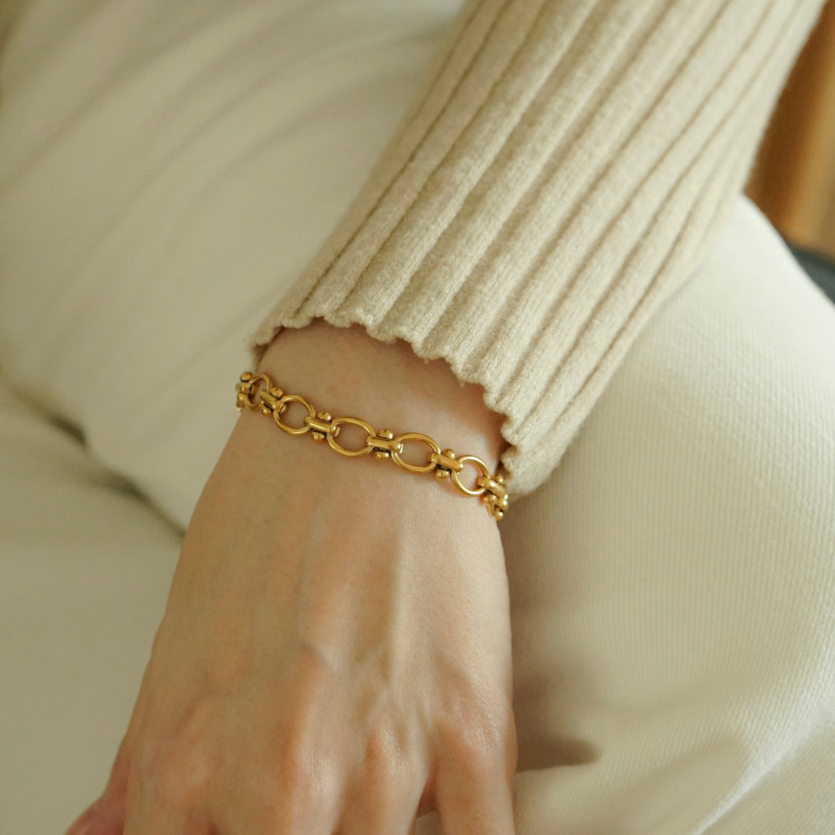 Olympia Chain Bracelet (Gold)