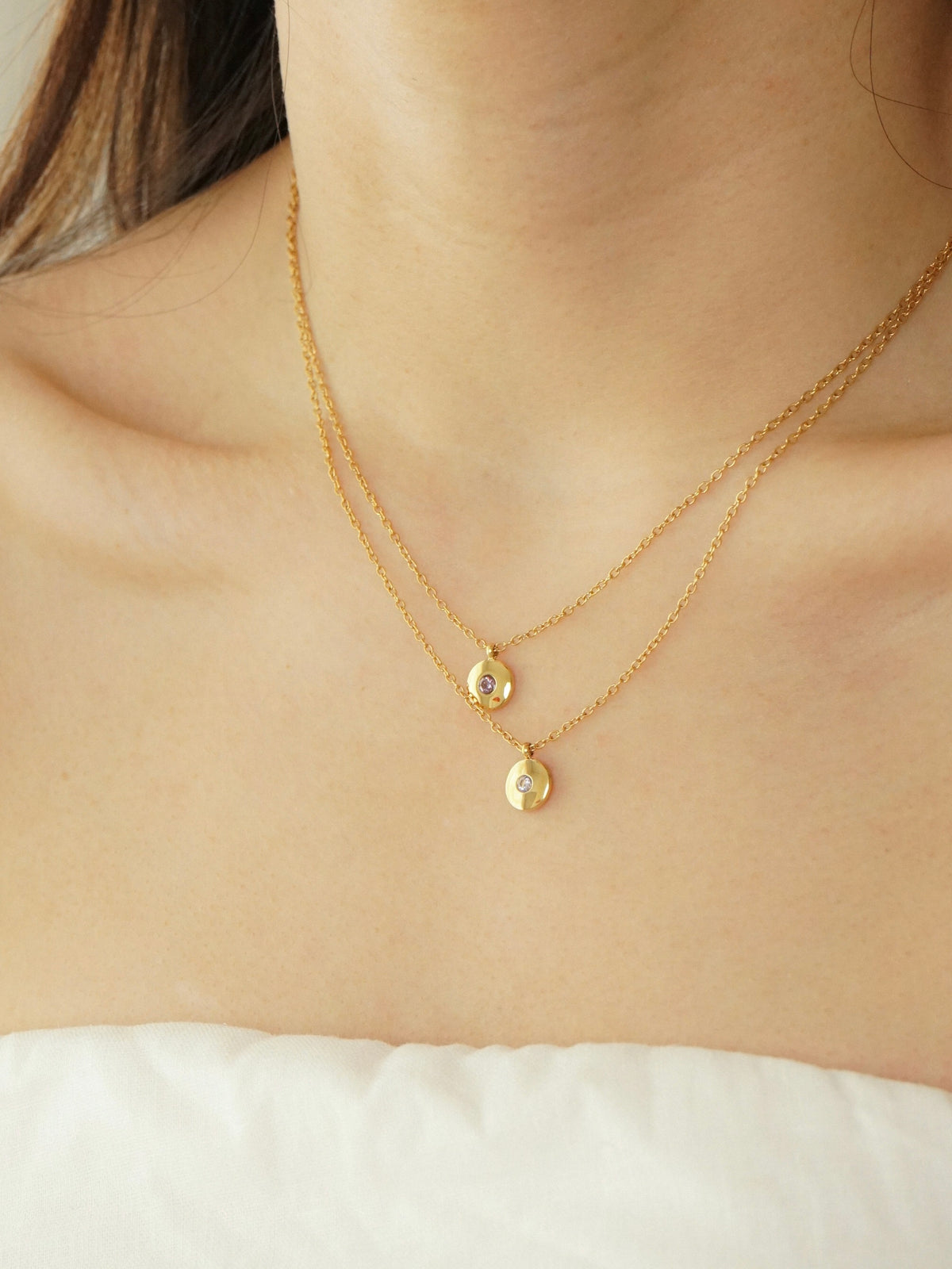 Xiamara Solitaire Necklace