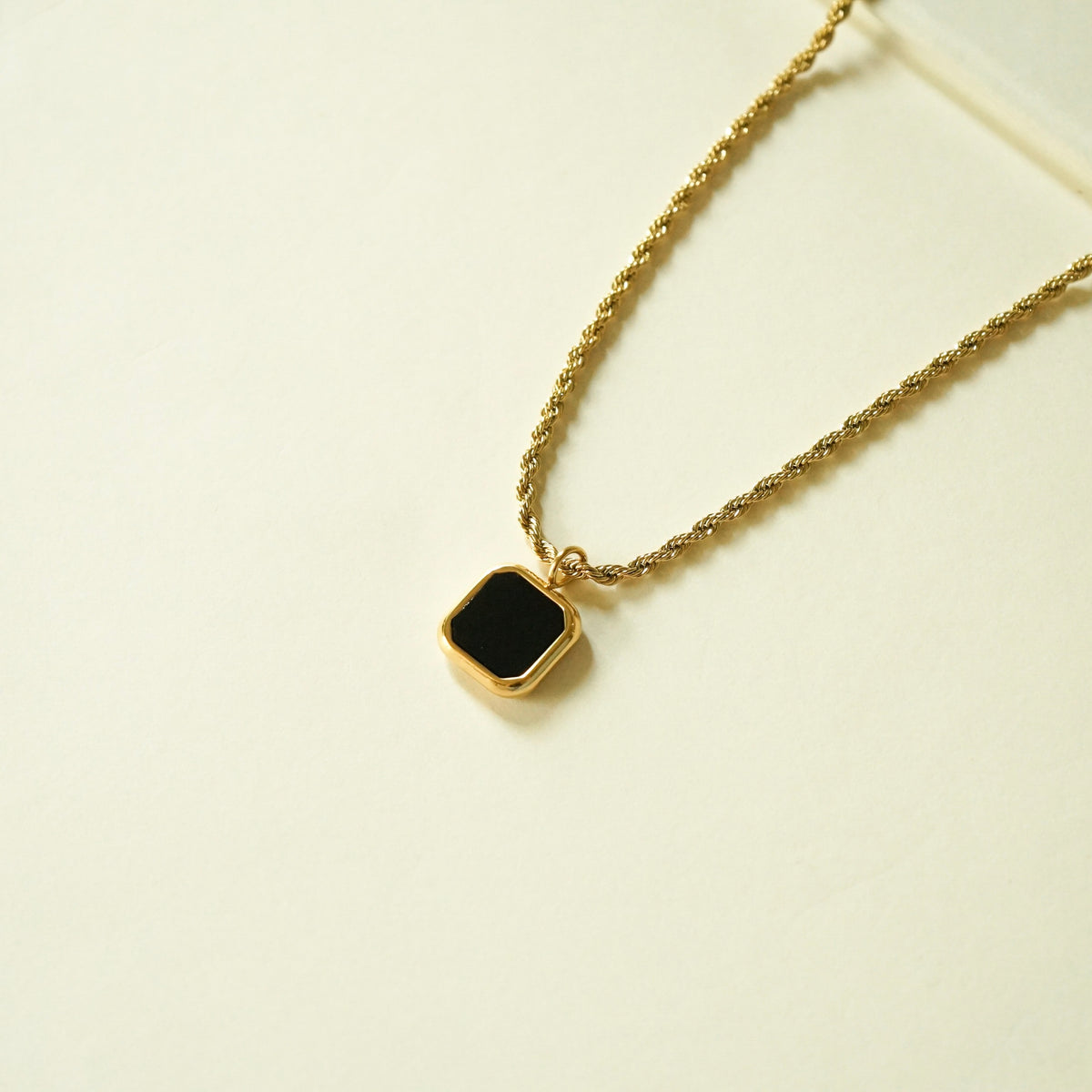 Raven Rope Chain Necklace