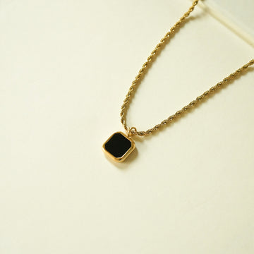 Raven Rope Chain Necklace