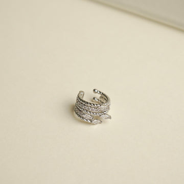 Winter Ear Cuff (Silver)