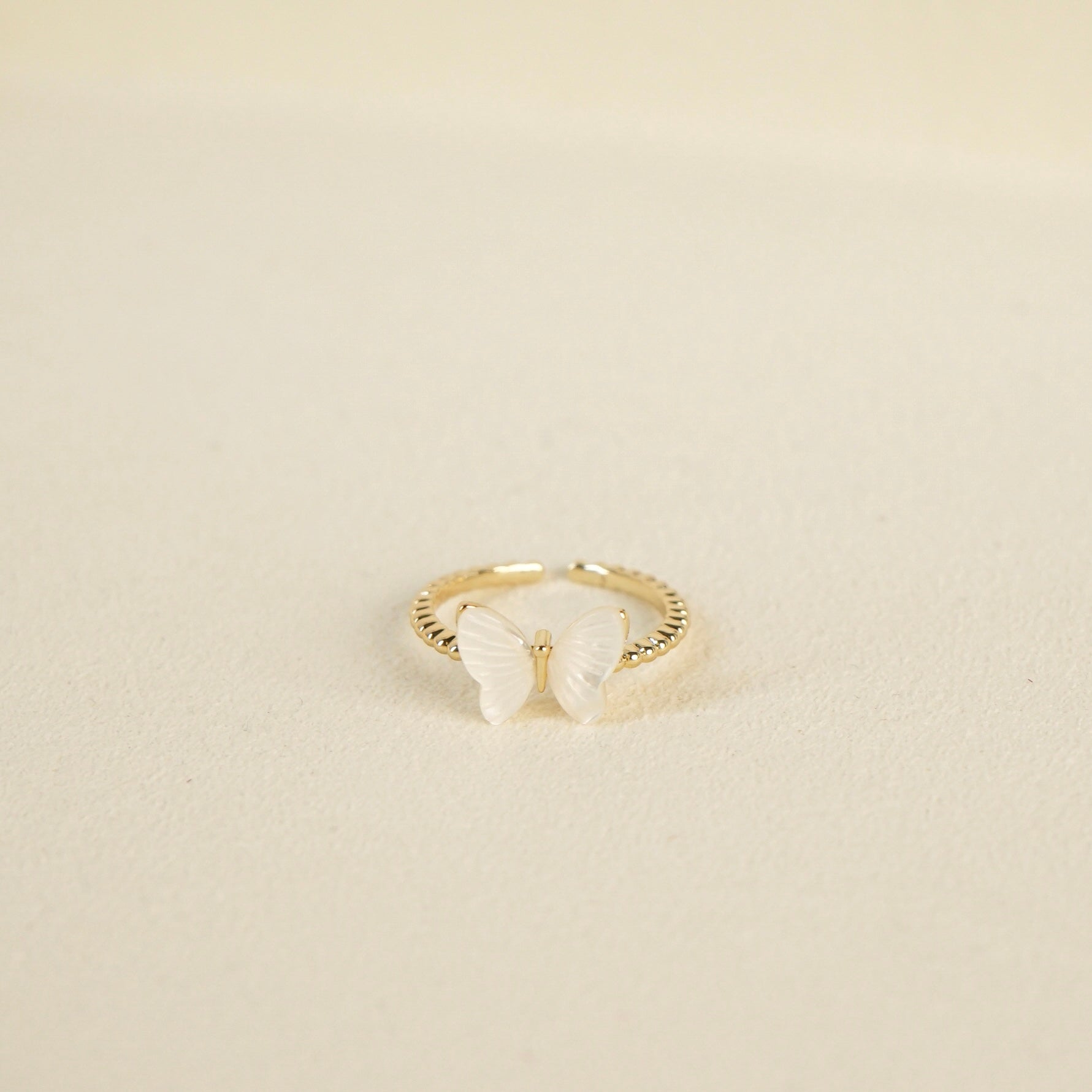 Xyra Butterfly Adjustable Ring