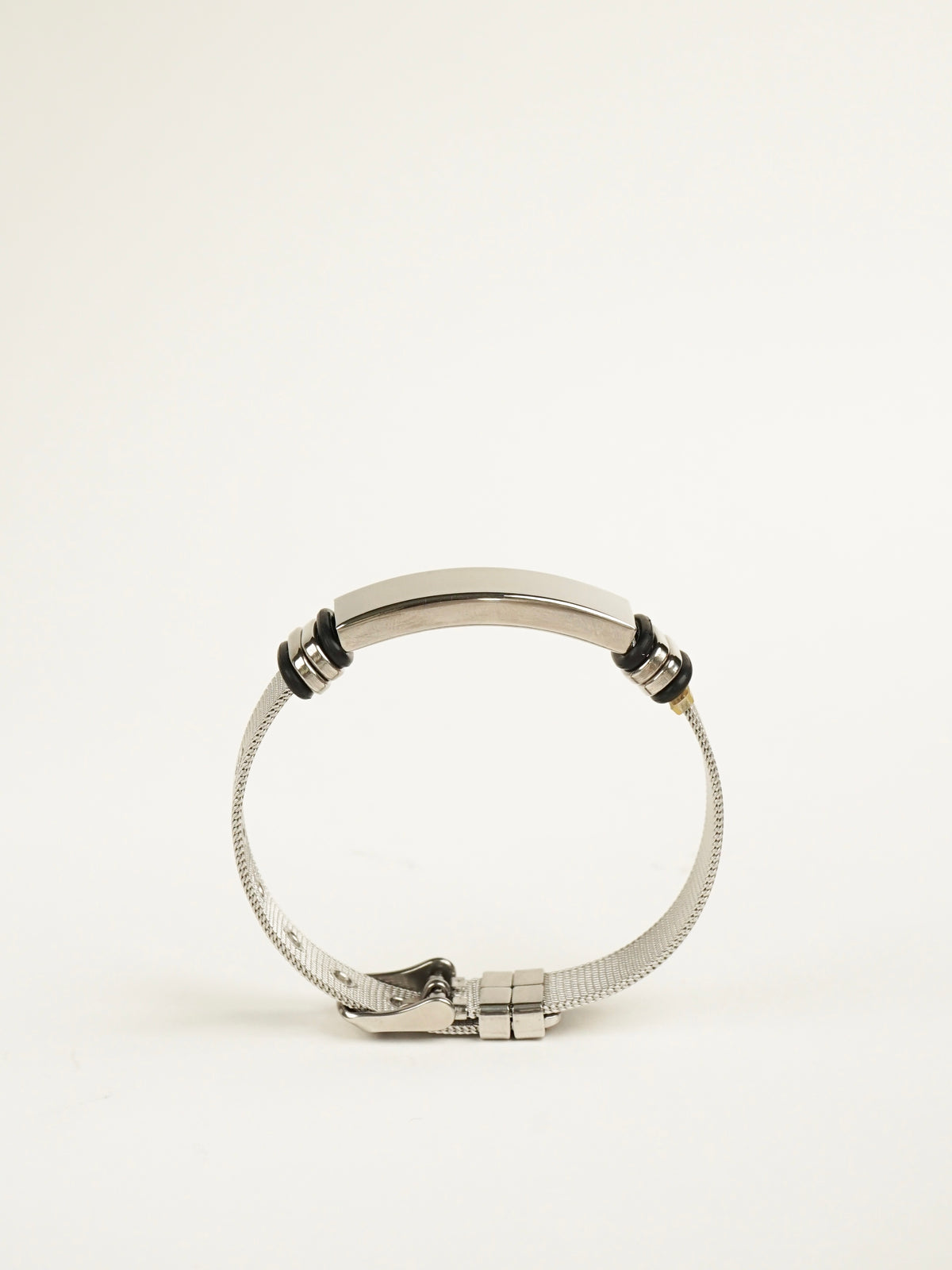 Grayson Bar Watch Strap Bracelet (Silver)
