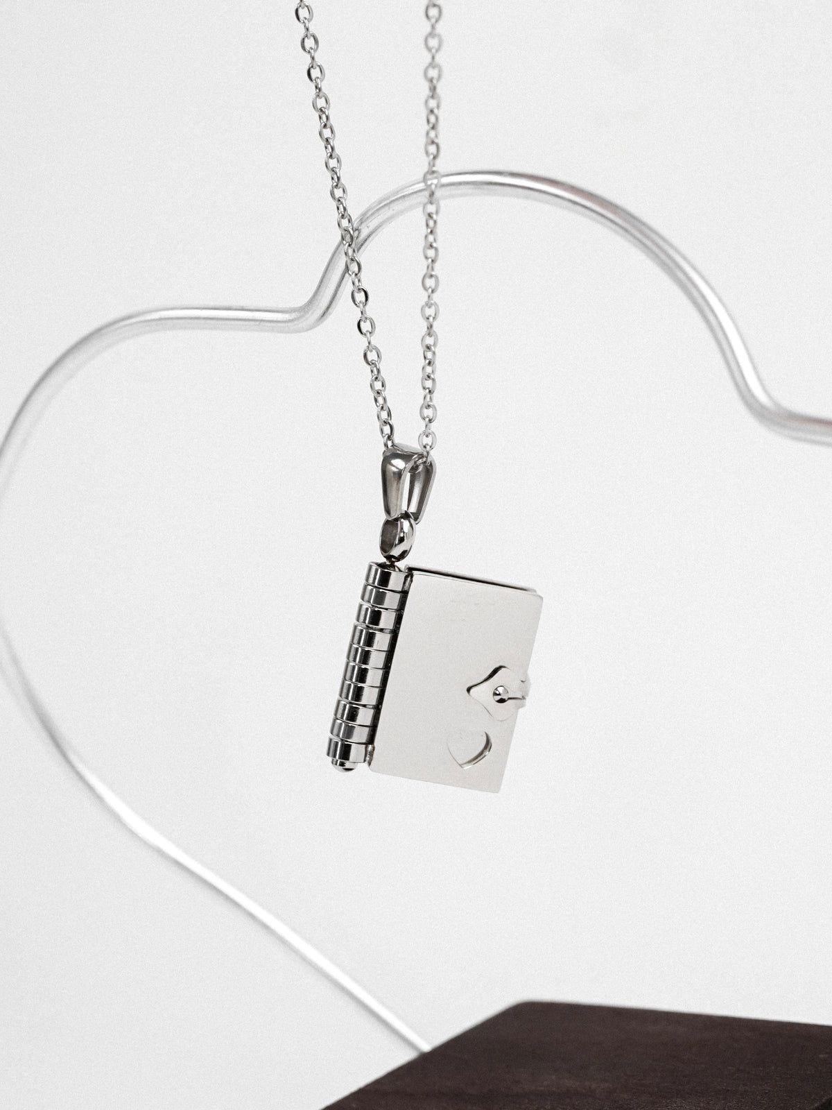 The Beloved Chapter Necklace (Silver)