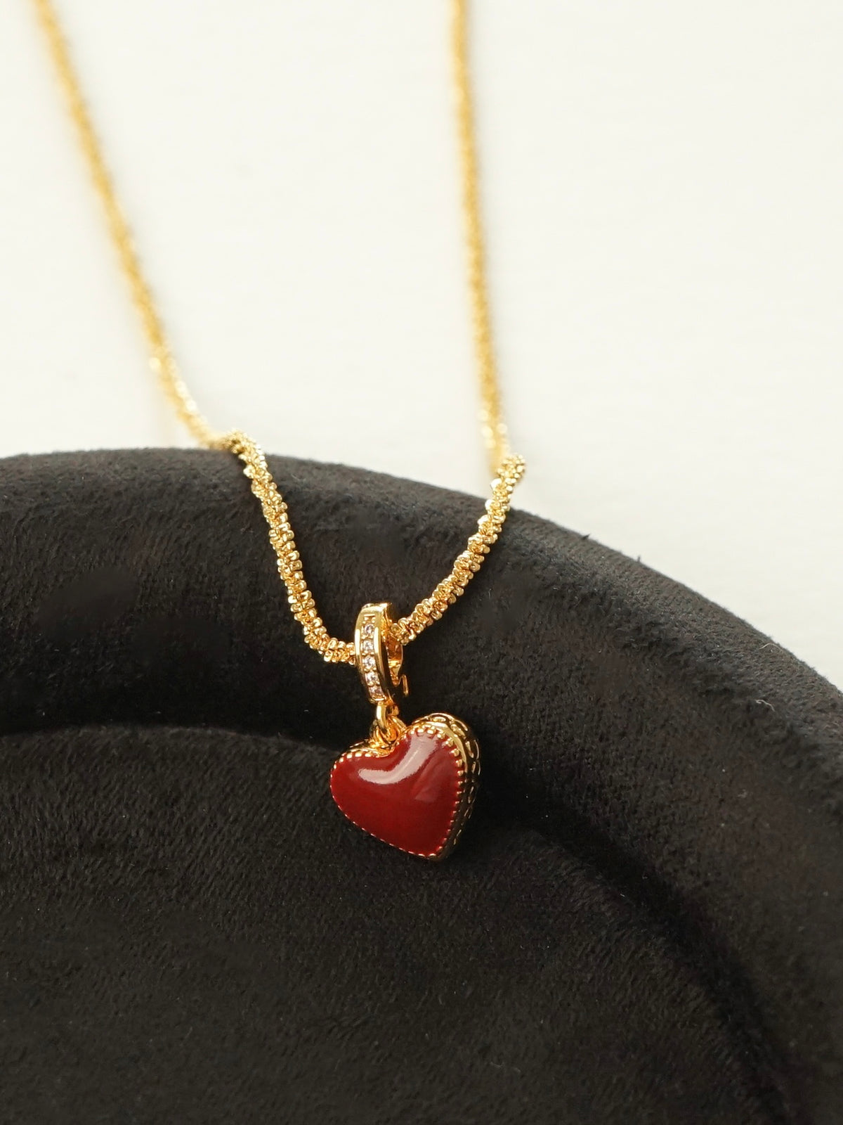 Wrenna Reversible Heart Necklace