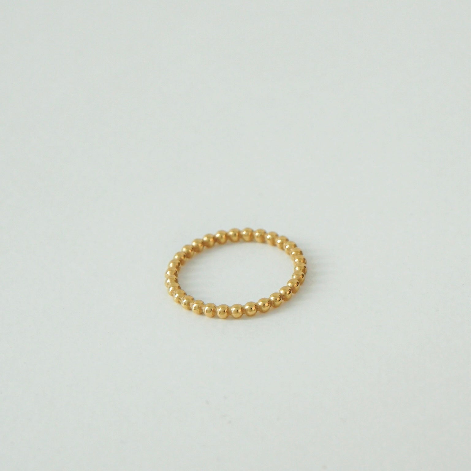 Hosanna Beaded Stack Ring (Gold)