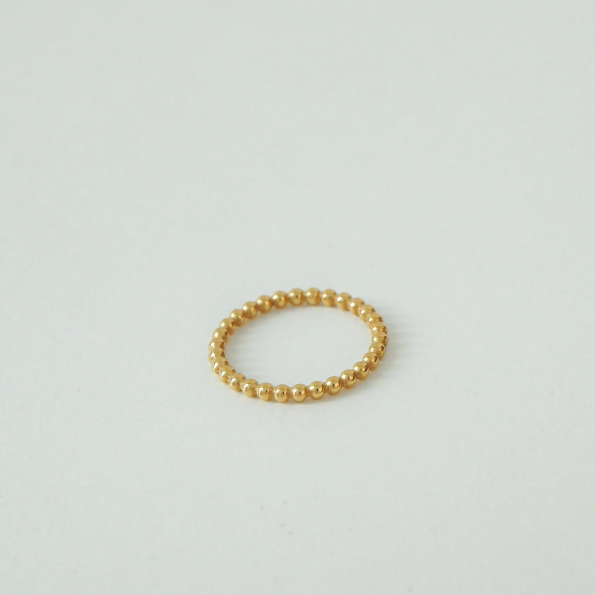 Hosanna Beaded Stack Ring (Gold)