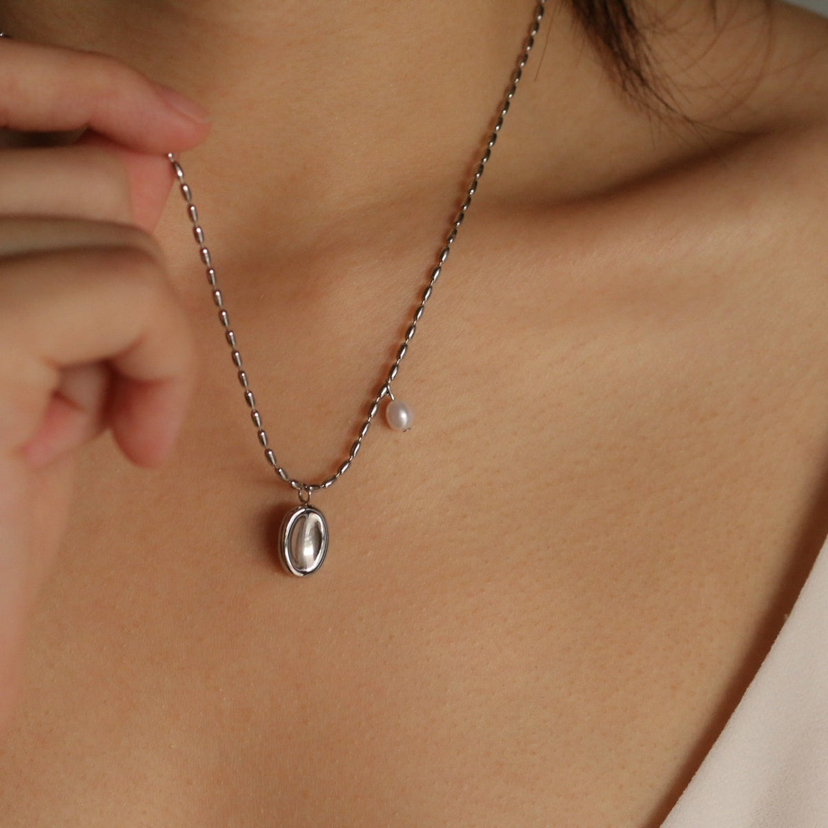 Indigo Necklace (Silver)