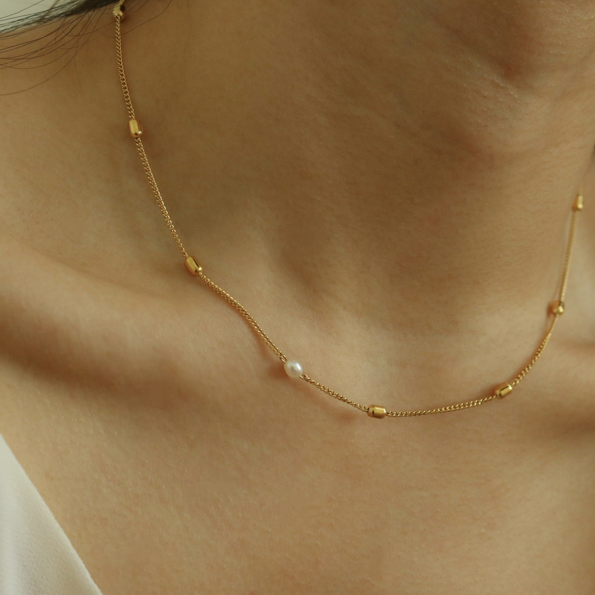 Penny Pearl Necklace