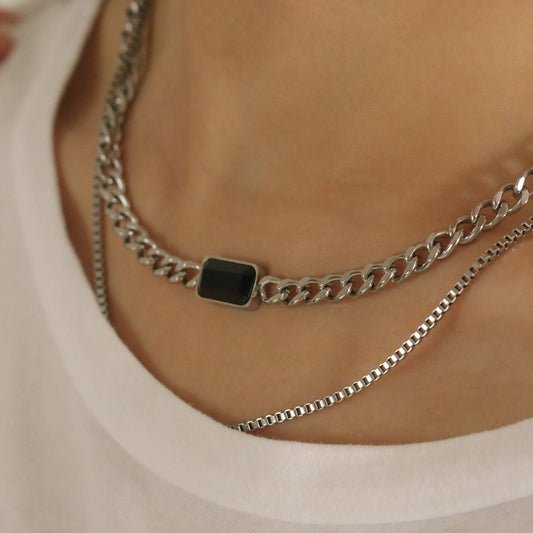 Thalia Chain Layered Necklace