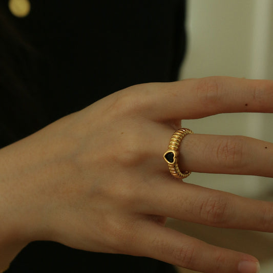 Kayleigh Heart Ring