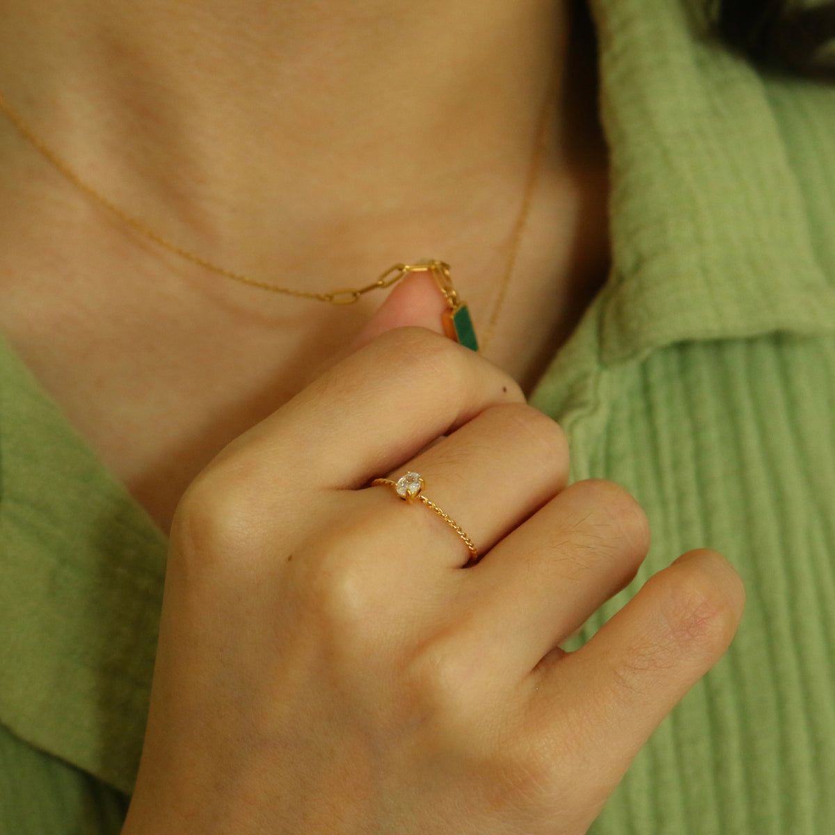 Priscilla Twisted Ring