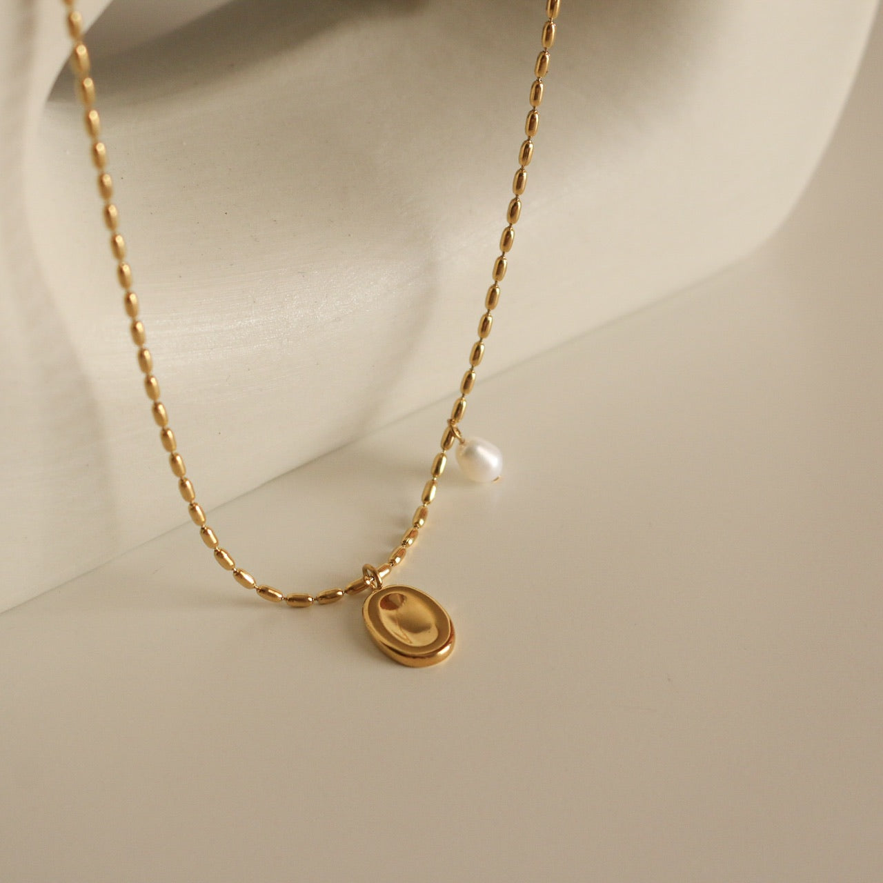 Indigo Necklace (Gold)