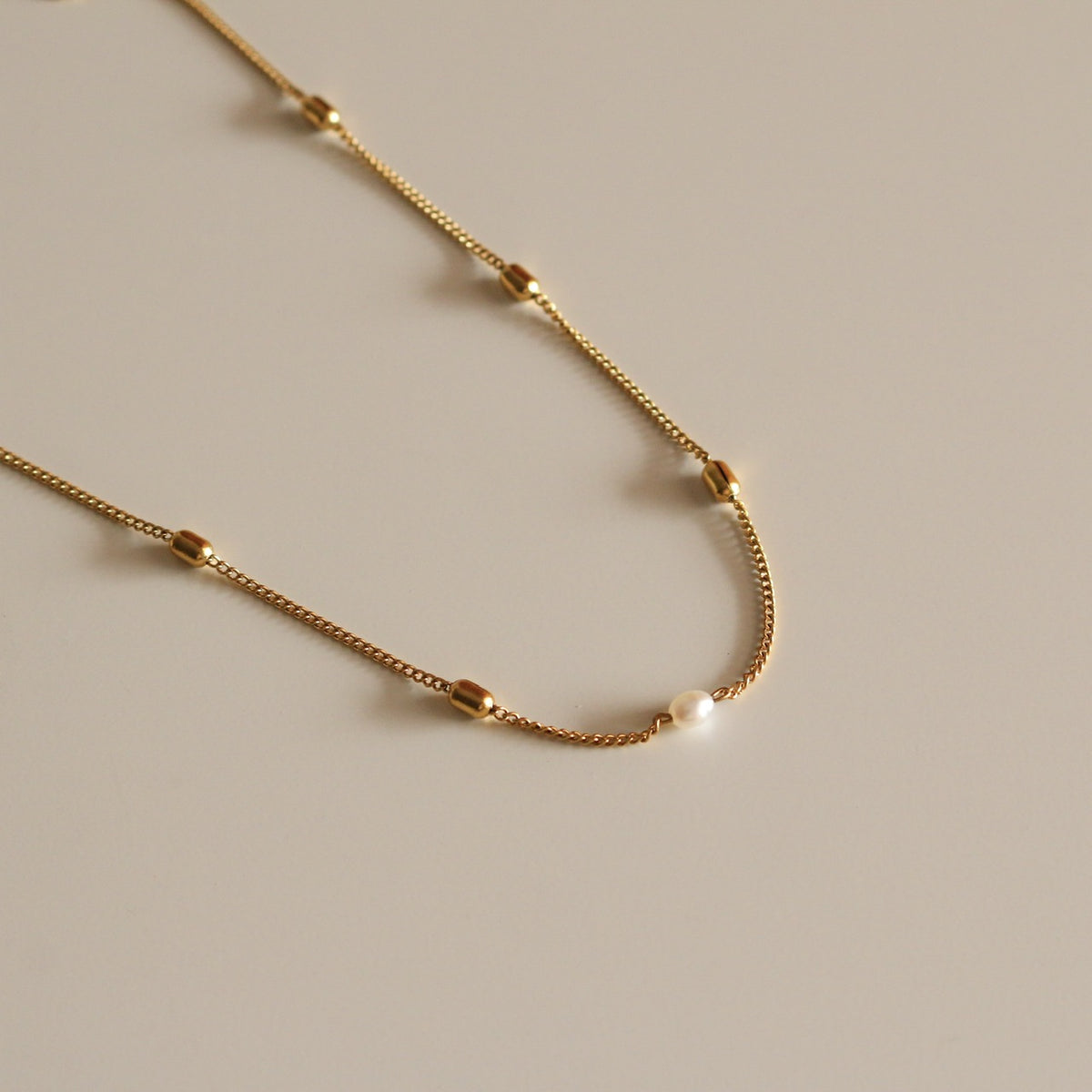 Penny Pearl Necklace