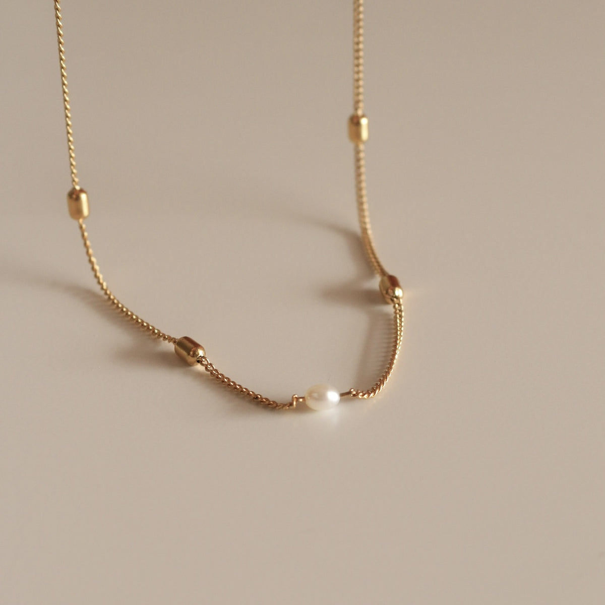 Penny Pearl Necklace