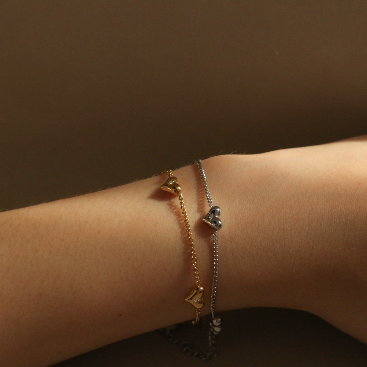 Treasure Heart Bracelet (Gold)