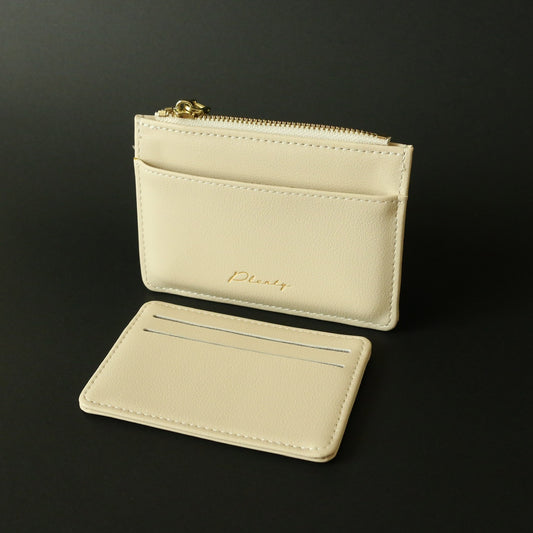 Plenty Duo Card Holder (Cream)