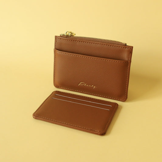 Plenty Duo Card Holder (Brown)