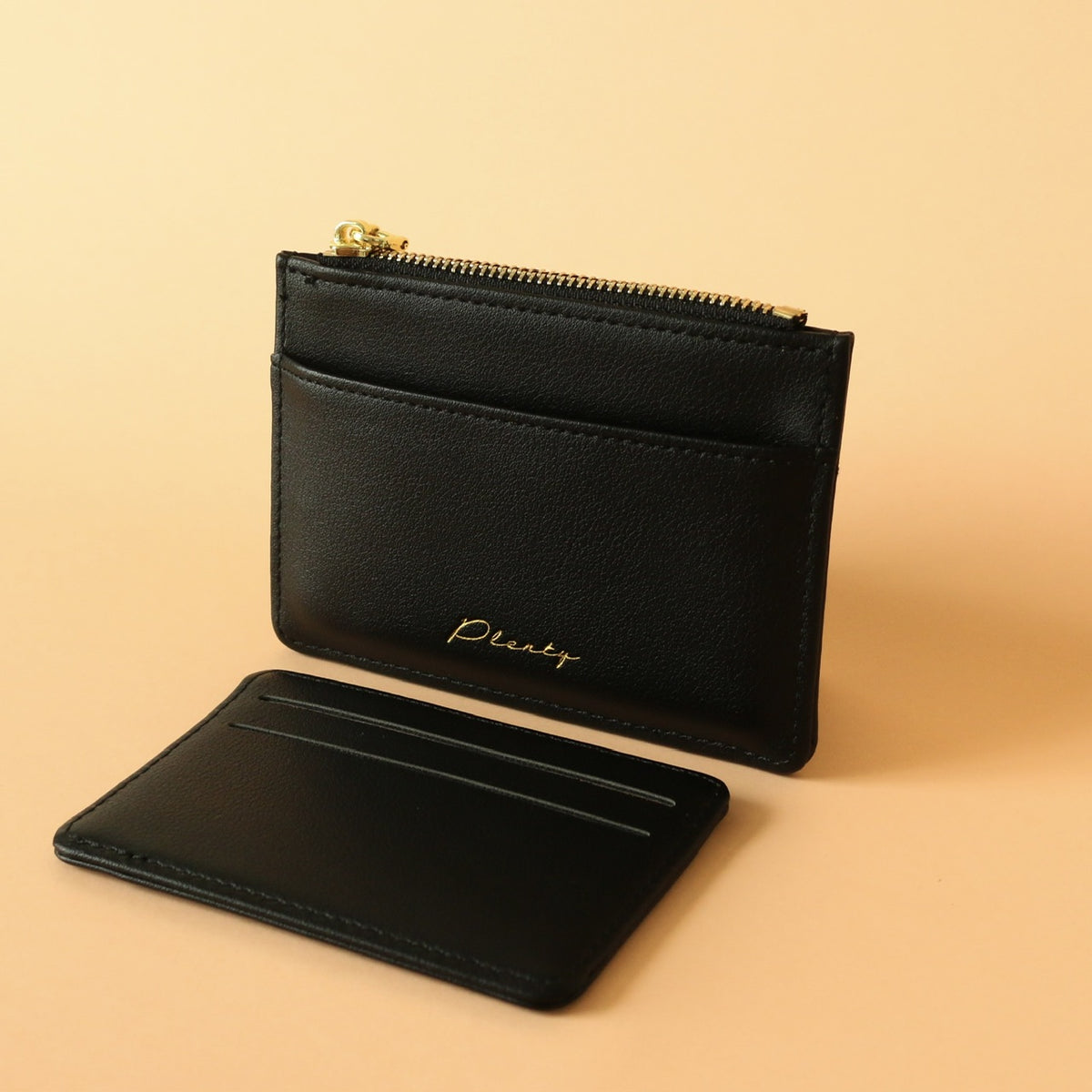 Plenty Duo Card Holder (Black)