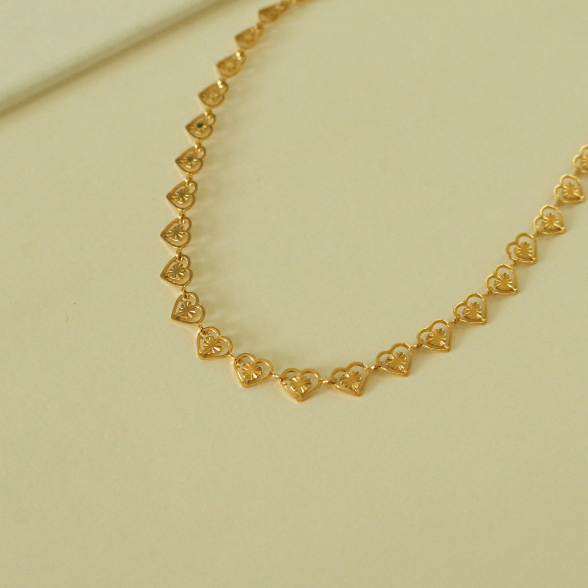 Odessa Heart Choker Necklace