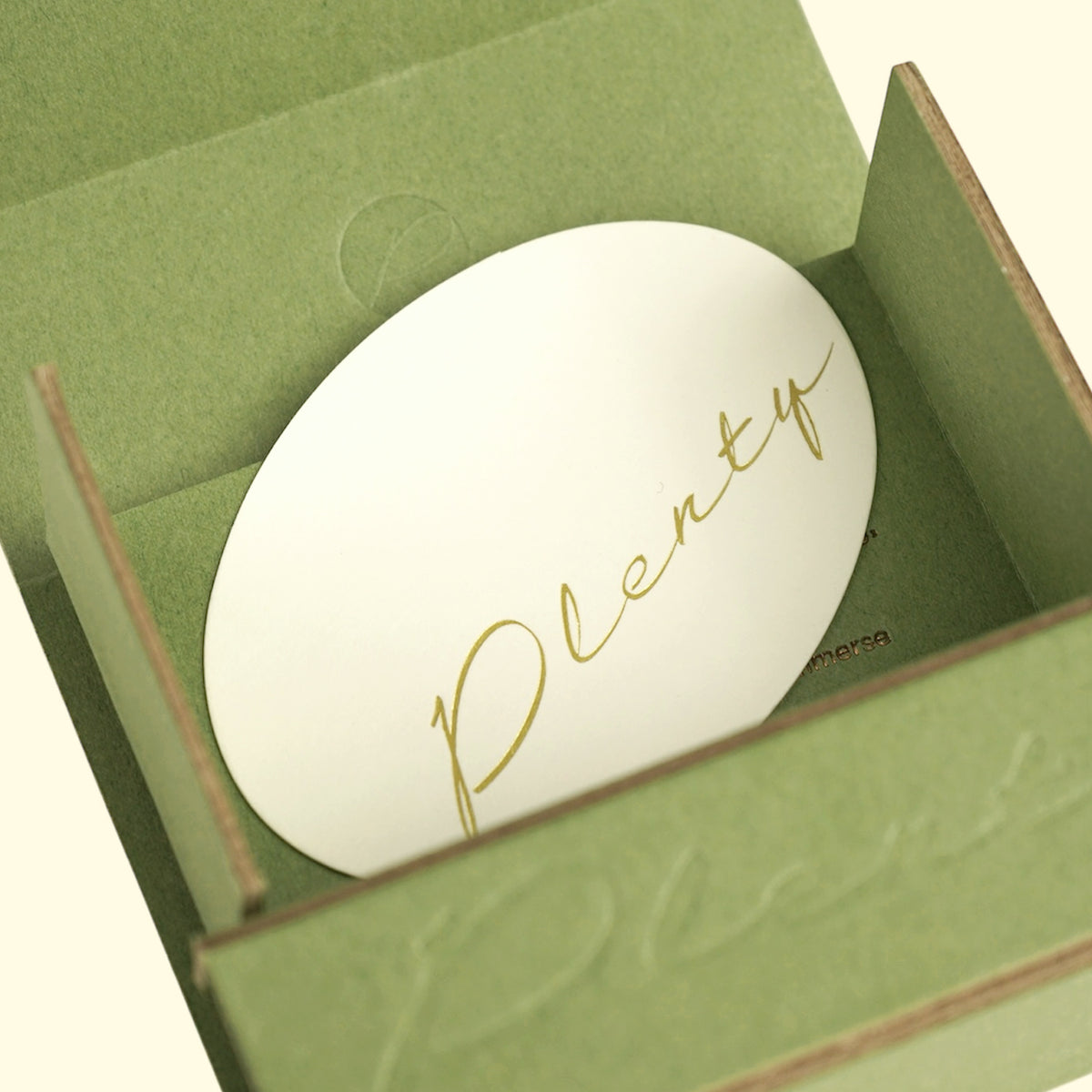 PLENTY GIFT BOX - Sage Green