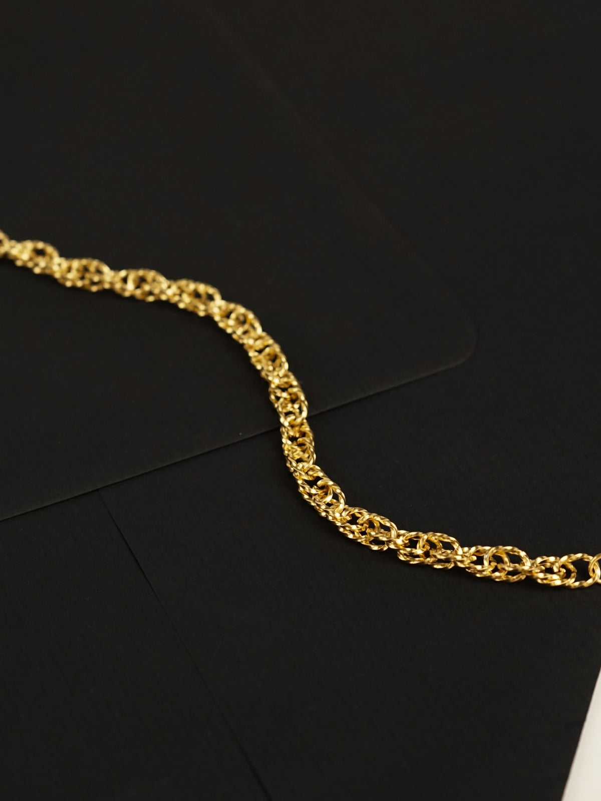Fraidy Interlinked Chain Bracelet (Gold)
