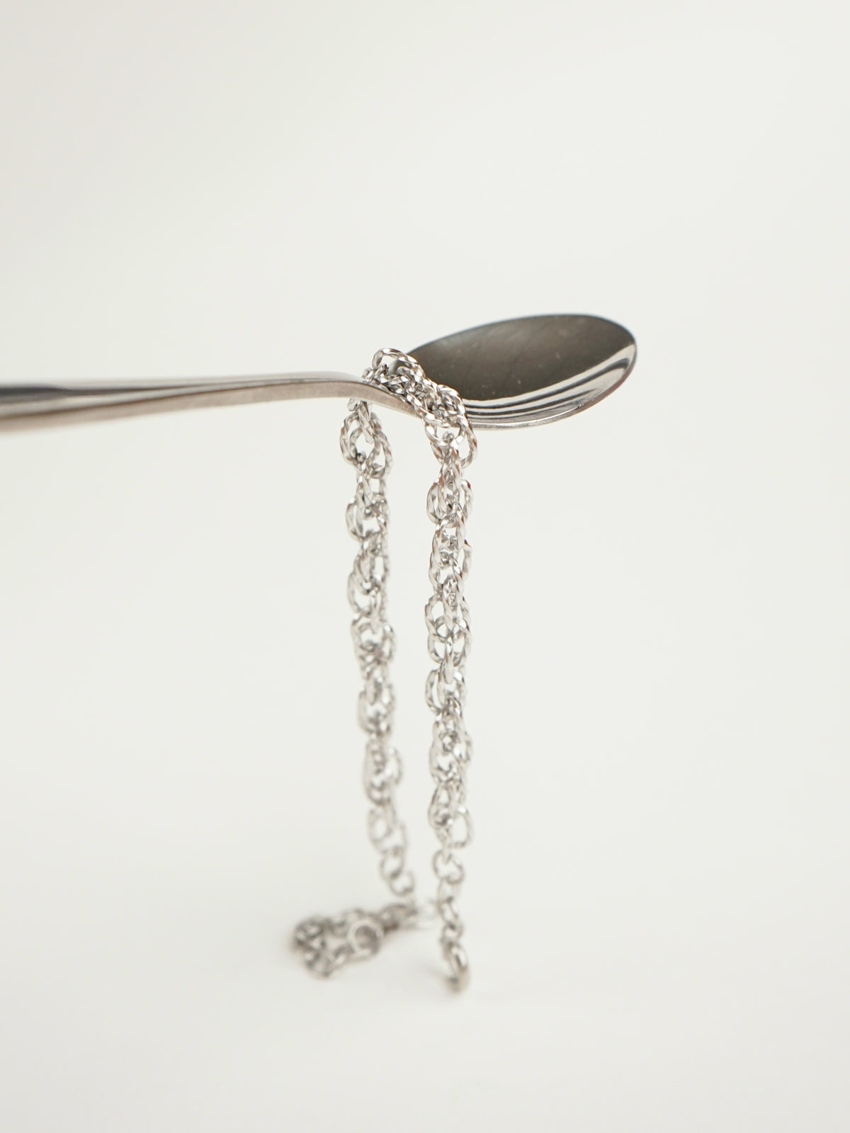 Fraidy Interlinked Chain Bracelet (Silver)