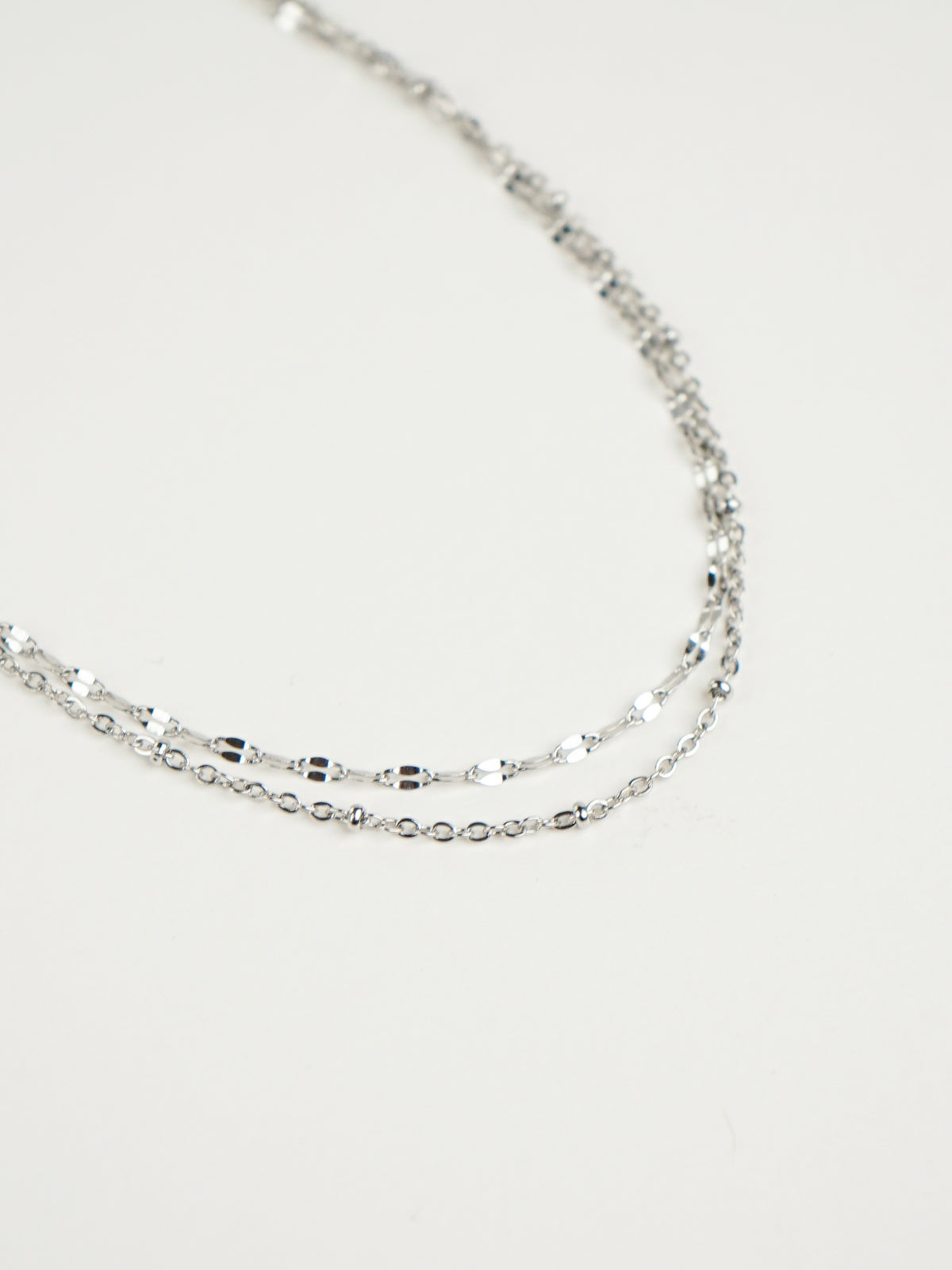 Amaya Layered Anklet (Silver)