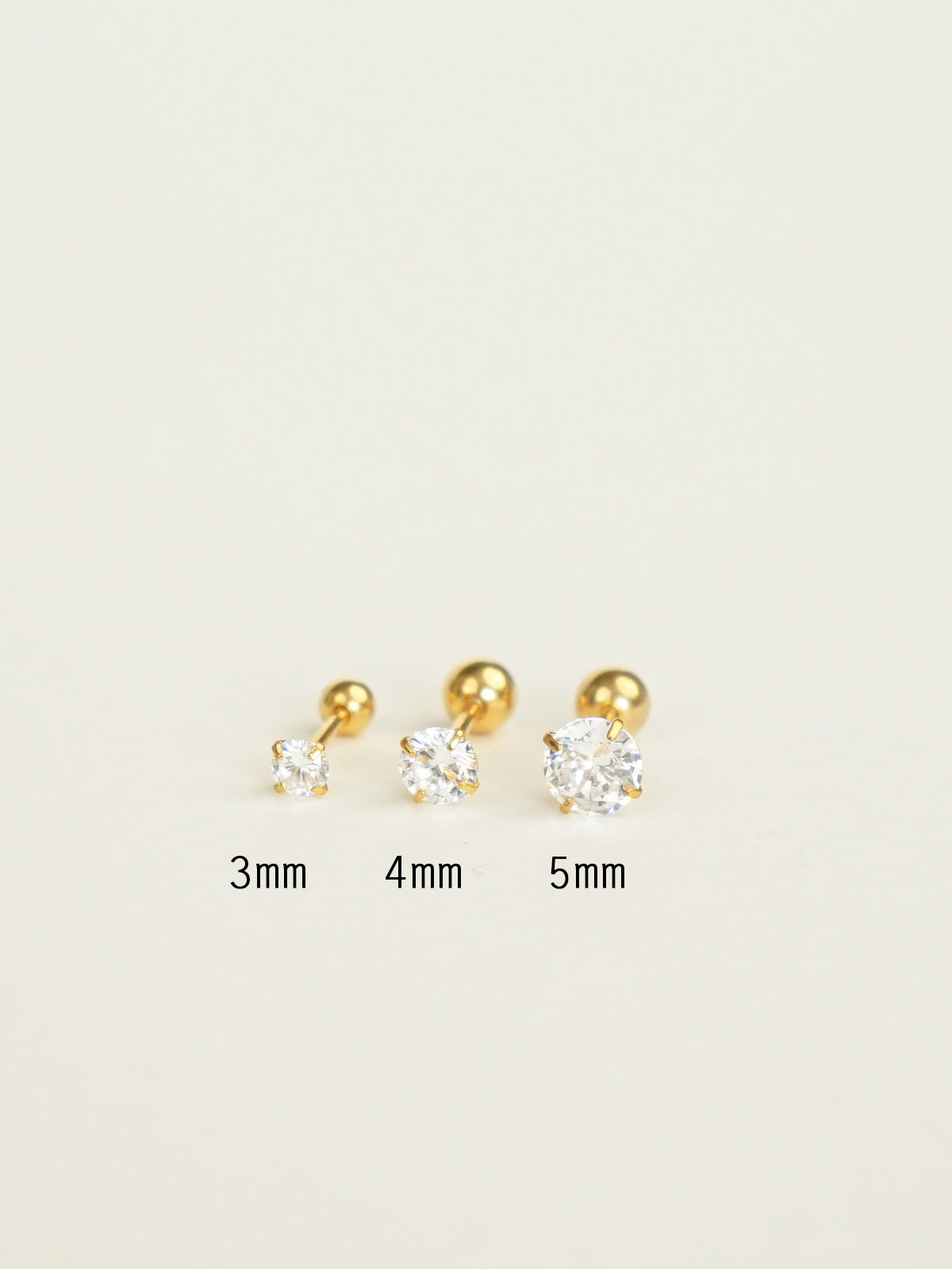 Talia Barbell Earring (Gold)